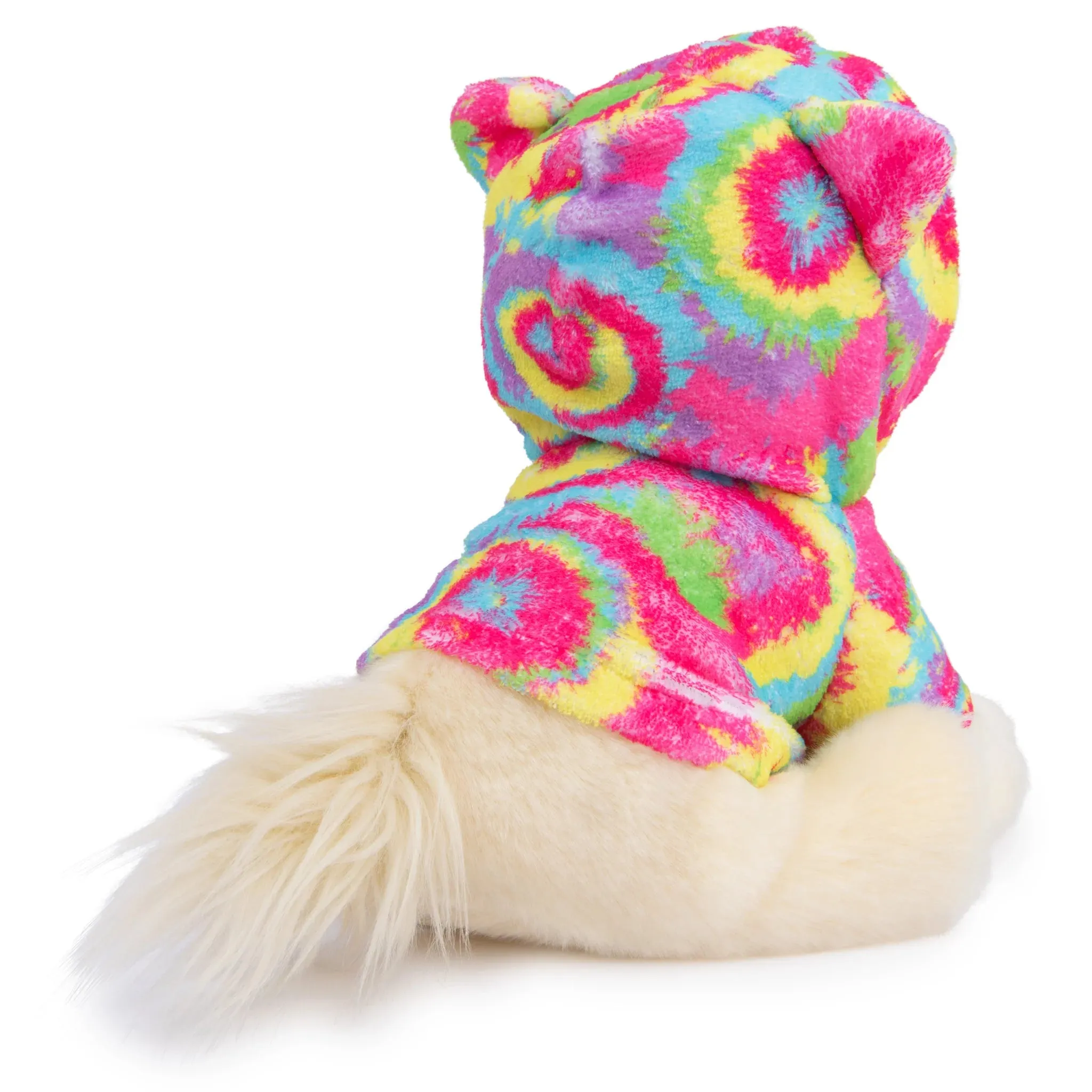 9" Tie Dye Hoodie Boo Plush Puppy