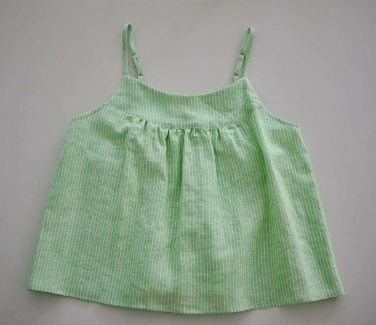 Ariel Cami Top - Cotton and Linen
