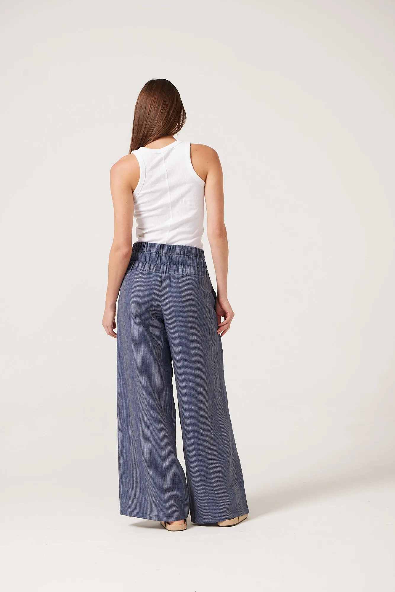 Ava Wide Basque Pant