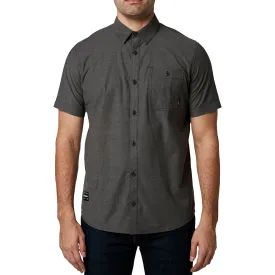 BAJA SS WOVEN SHIRT [HEATHER BLACK]