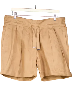 BOSS Brown Paperbag Shorts UK 8