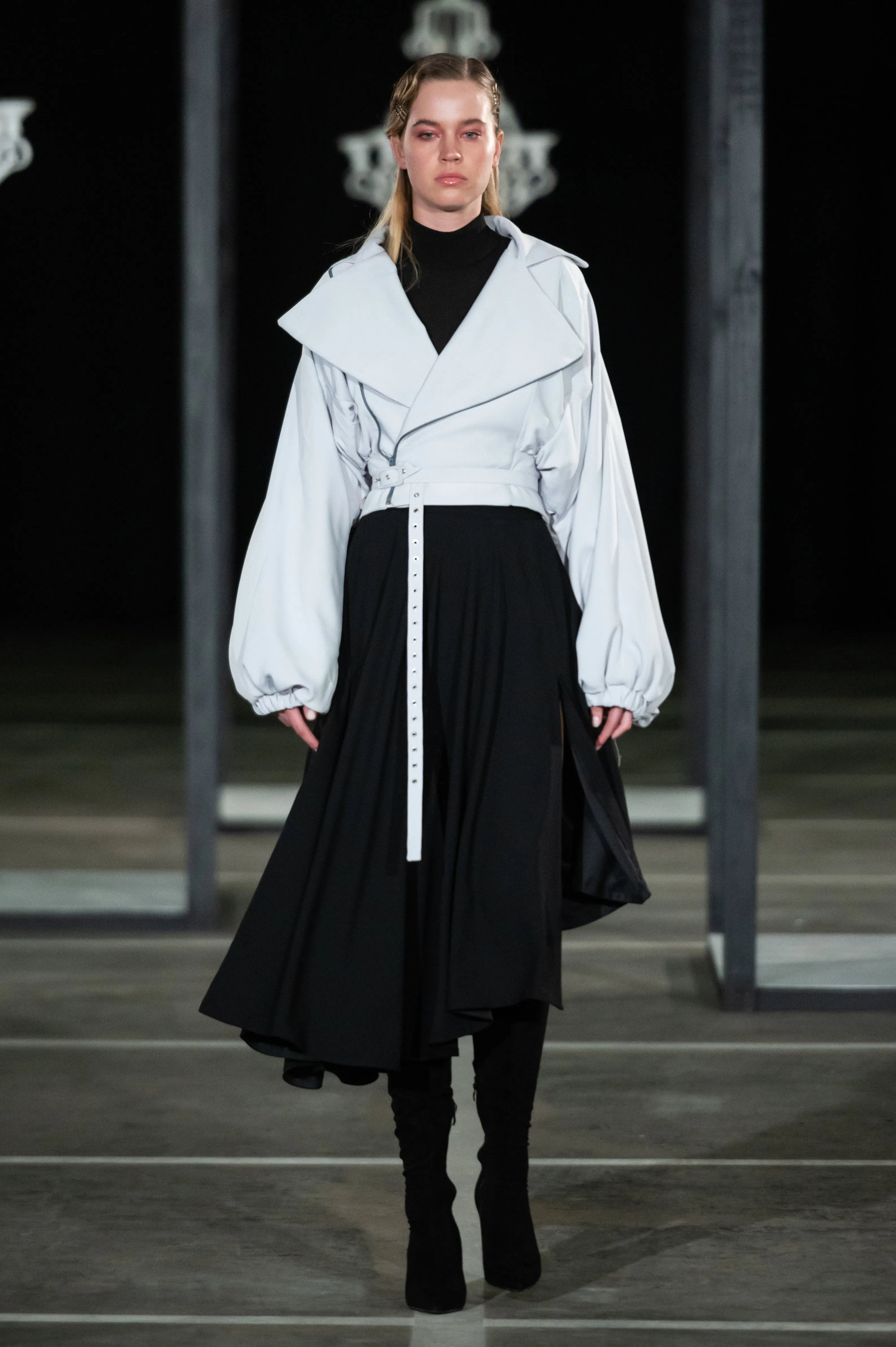 CINDY MFABE SICELO CROPPED BOMBER JACKET