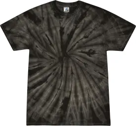 Colortone Spider Tie Dye T-Shirts for Men and Women - Unisex Short Sleeve Tie-Dye T Shirts for Adults