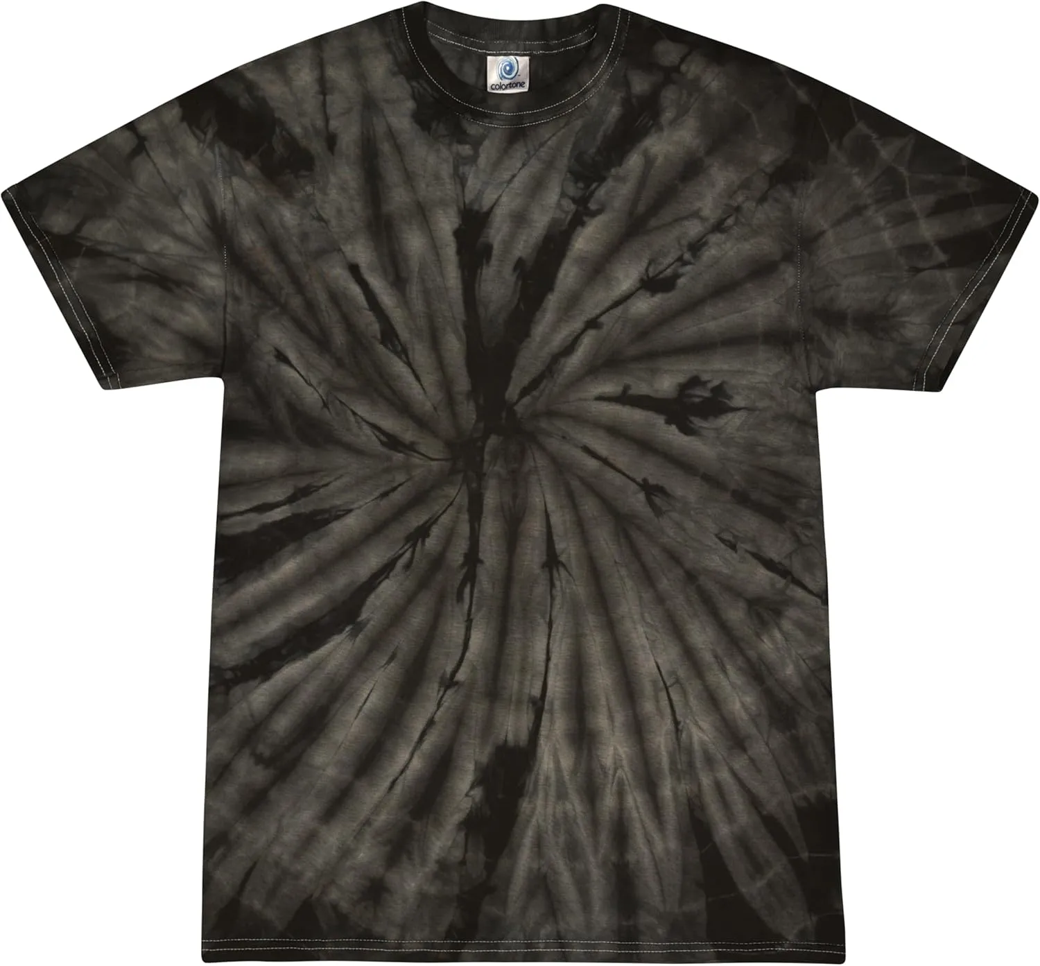 Colortone Spider Tie Dye T-Shirts for Men and Women - Unisex Short Sleeve Tie-Dye T Shirts for Adults