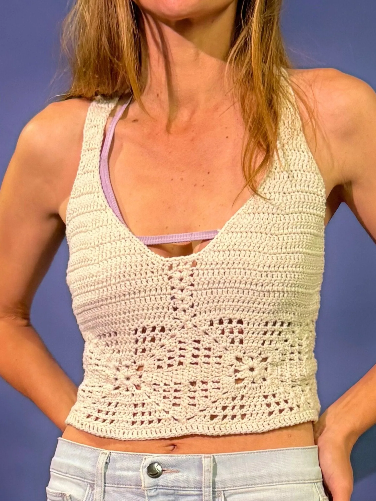 Crochet Top Pattern - Spectrum
