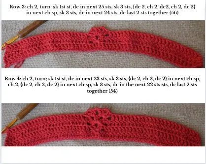 Crochet Top Pattern - Unity