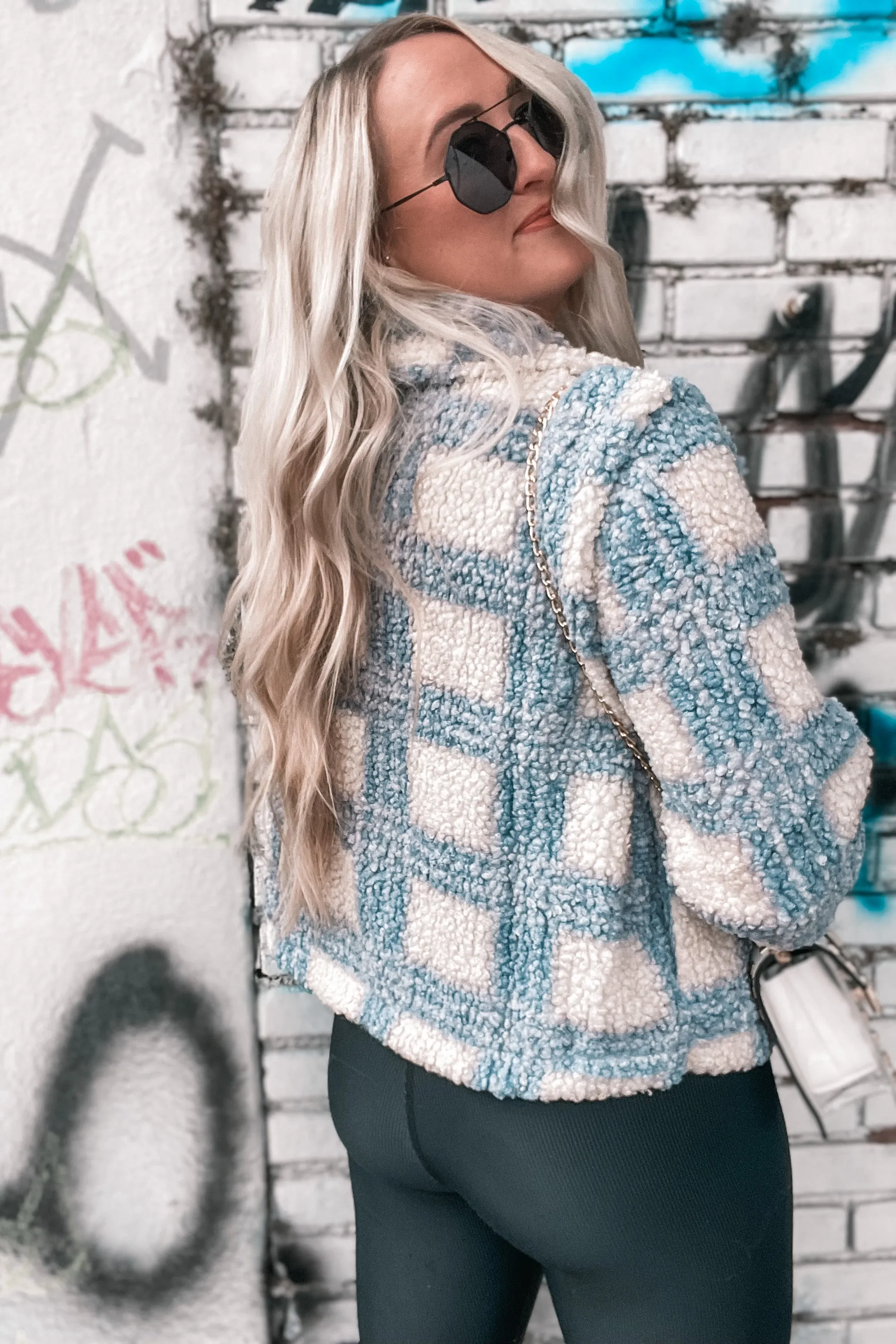 Do You, Boo Checkered Teddy Jacket