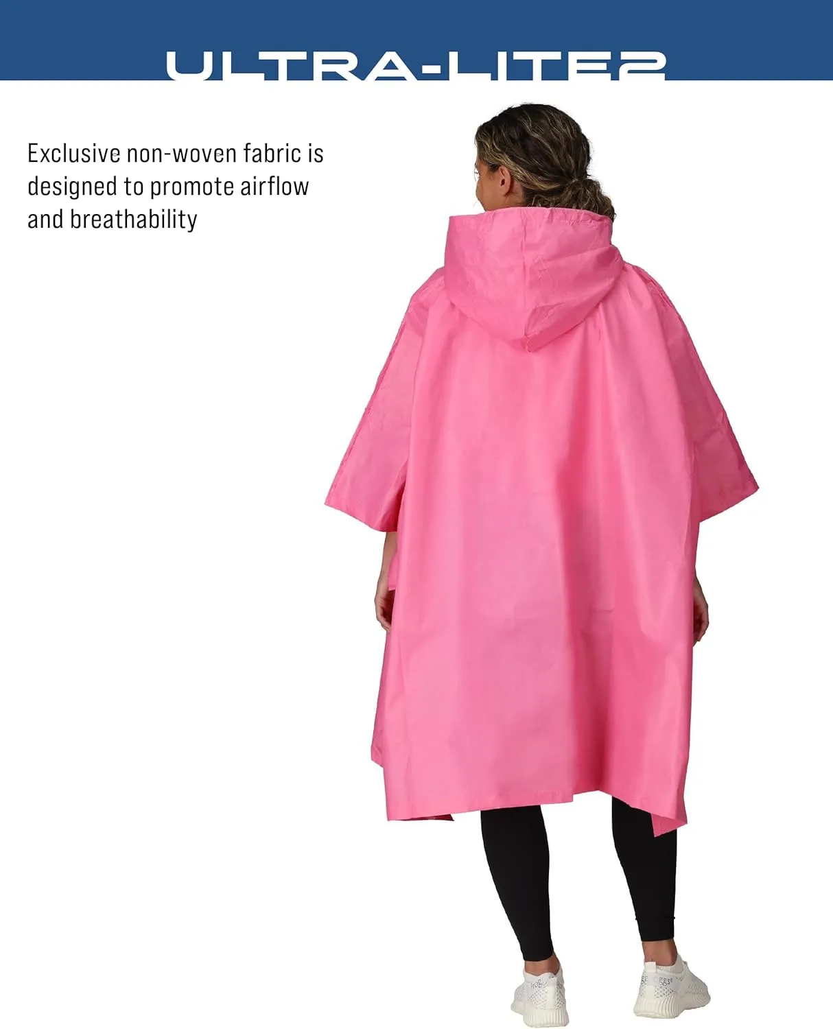 FROGG TOGGS Ultra-lite2 Waterproof, Breathable Rain Poncho, Adult and Youth Sizes