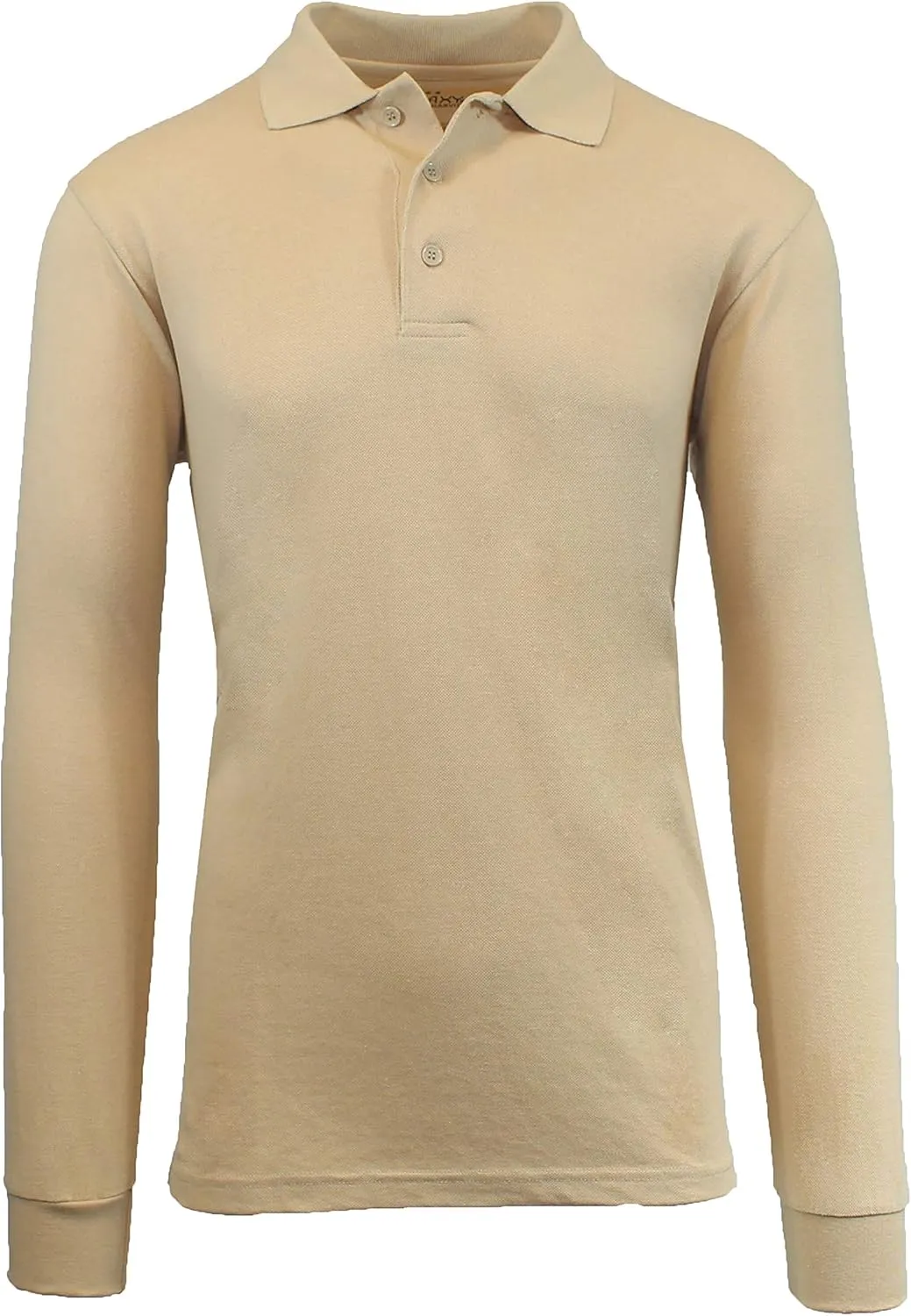 Galaxy by Harvic Boys Long Sleeve Polo Shirts