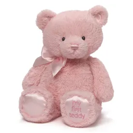 Gund Baby My First Teddy | Pink, 18in