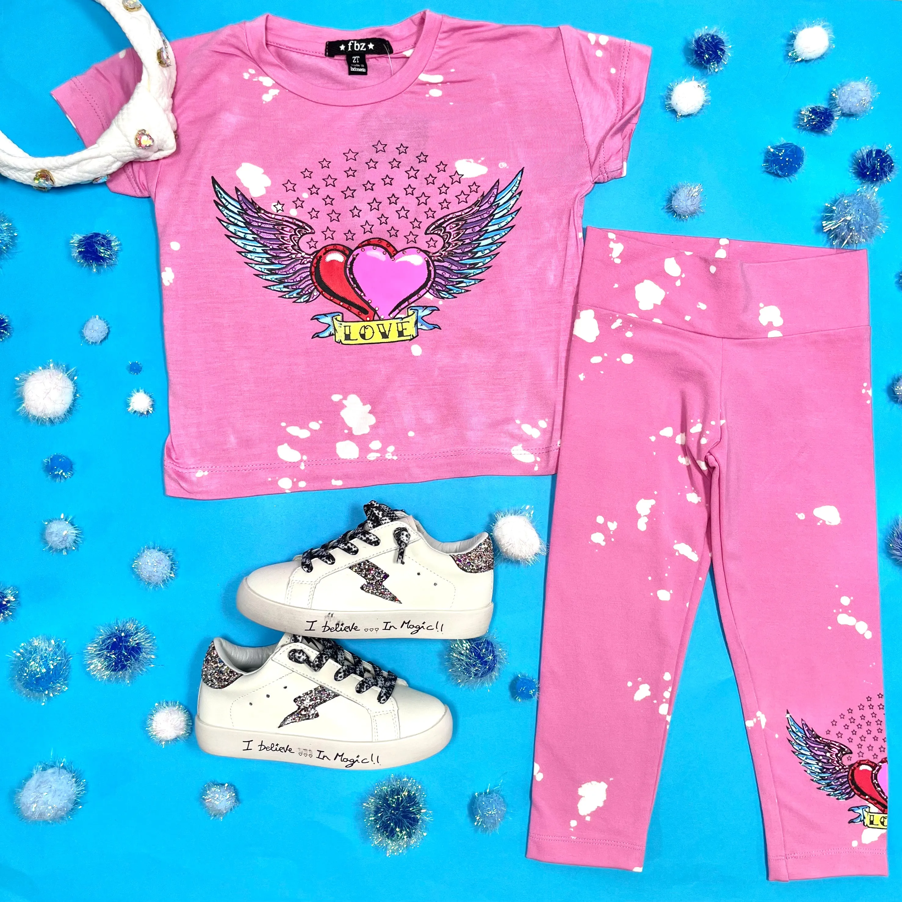 HEART WINGED LEGGINGS