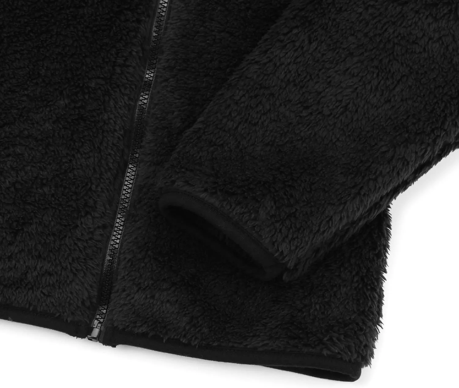 JESKIDS Toddler Girls Boys Fleece Hoody Jacket Zip Up Teddy Coat Warm Winter Outwear
