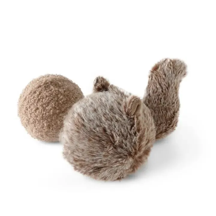 LAMBWOLF COLLECTIVE - SQUIRREL POP DOG TOY LARGE