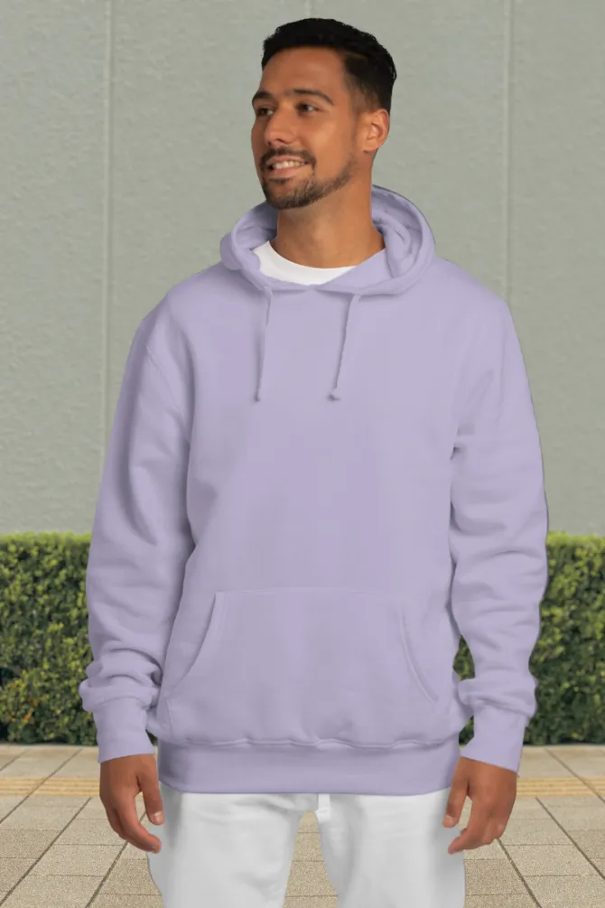 Lavender Oversized Hoodie for men