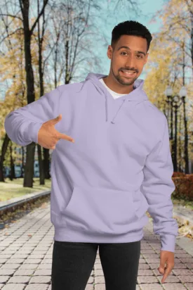 Lavender Oversized Hoodie for men