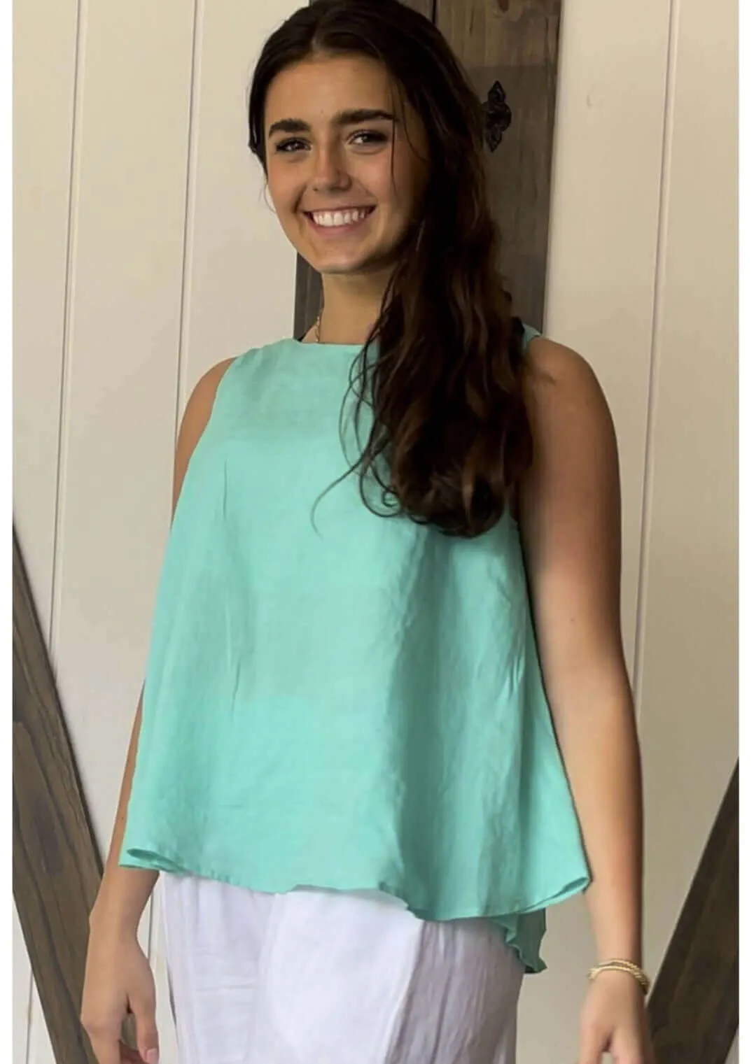 Linen Collection Florida Keys Double Layer Top Made in USA - CLEARANCE FINAL SALE
