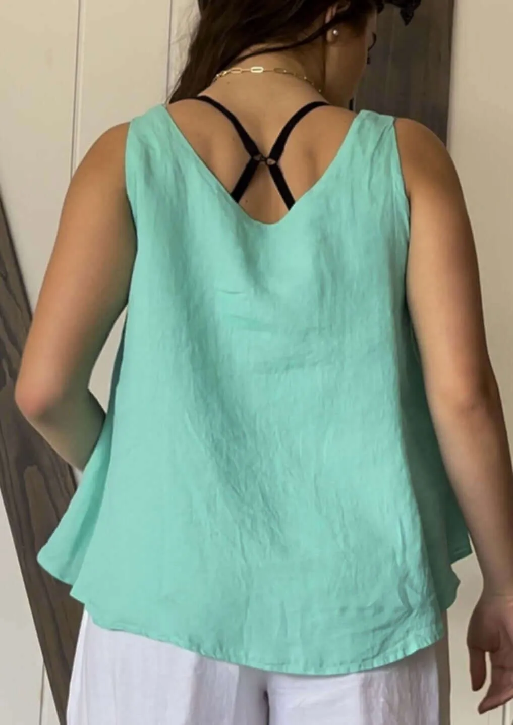 Linen Collection Florida Keys Double Layer Top Made in USA - CLEARANCE FINAL SALE