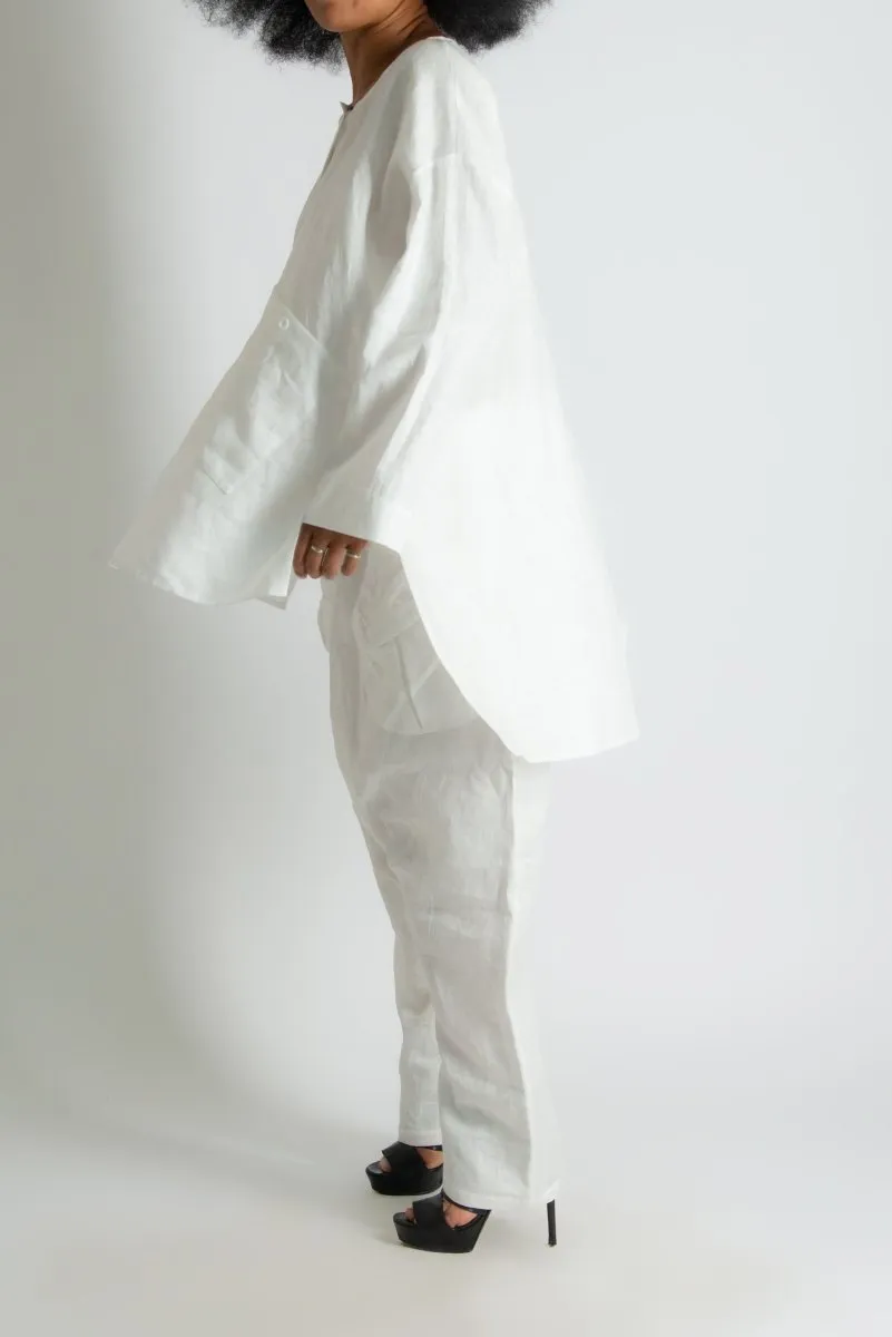 Linen Harem Loose Pants CLARA