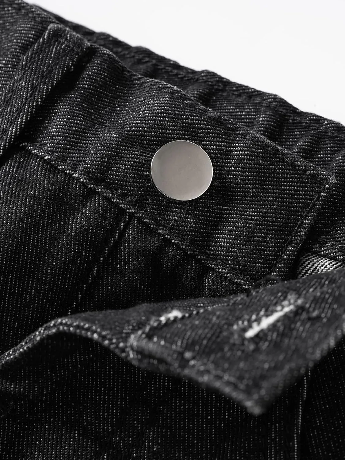 MyFav Boys' Ripped Denim Jeans Taper Fit Kids Fashion Loose Casual Trousers Long Pants