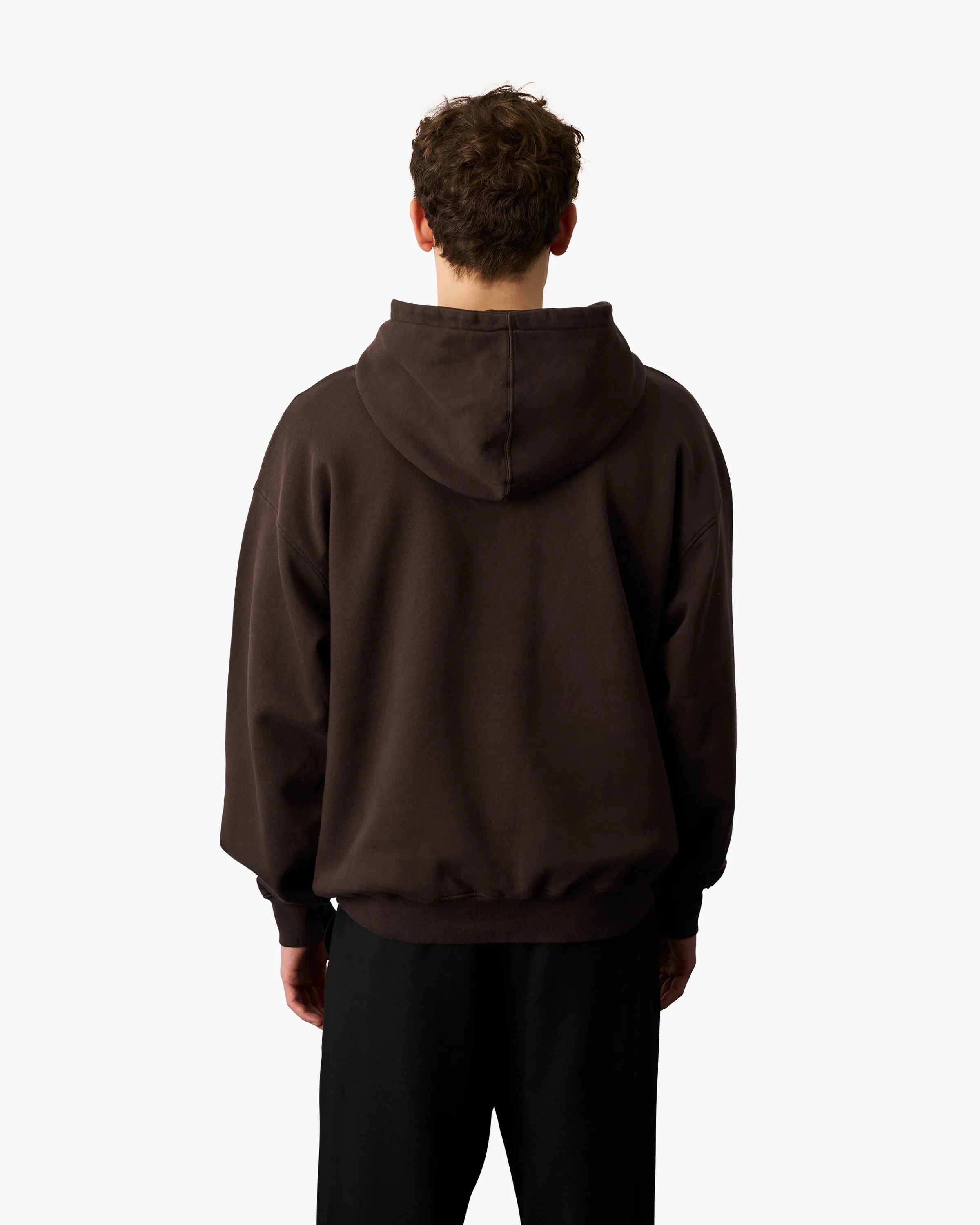 Organic Oversized Hood - Faded Grey