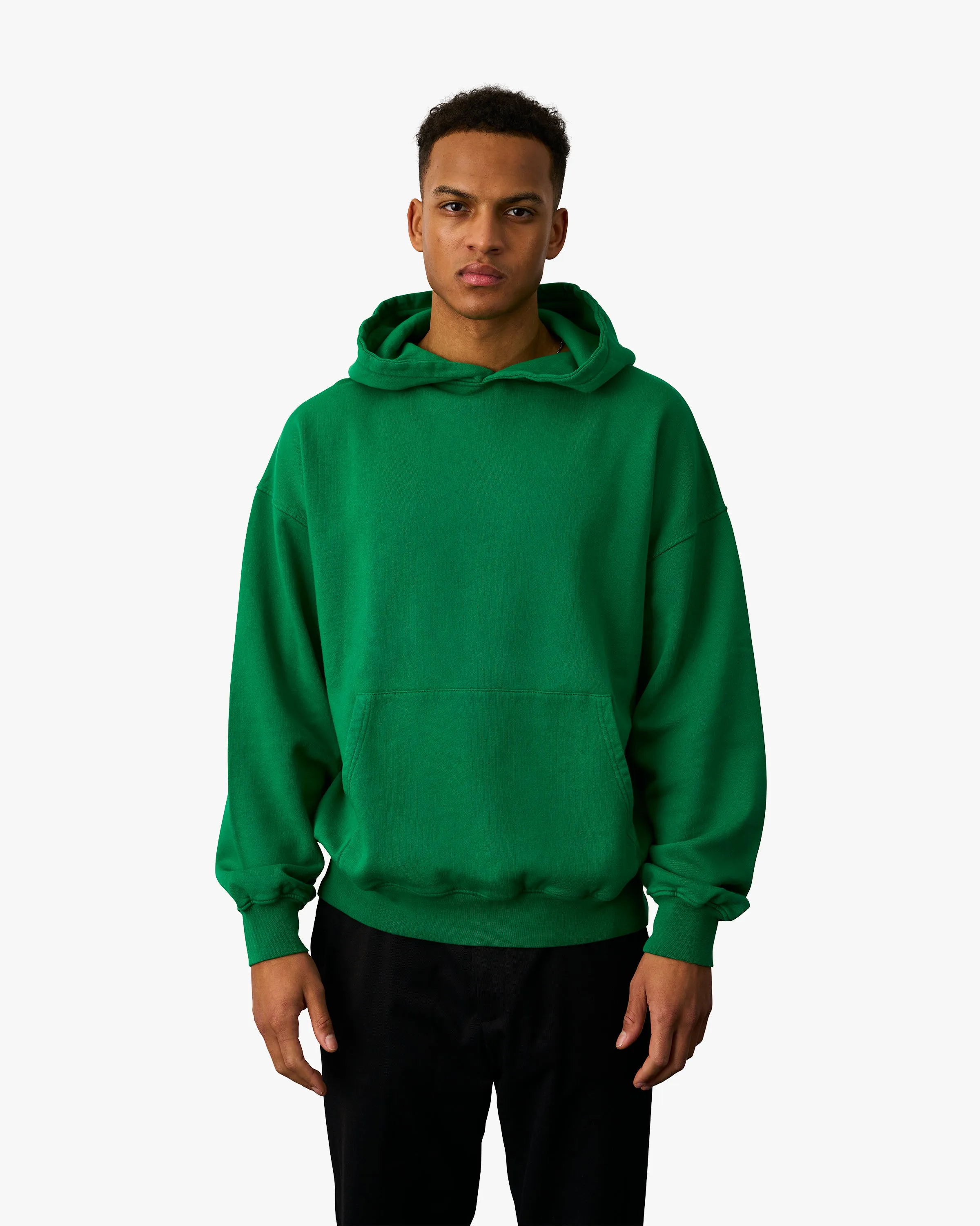 Organic Oversized Hood - Ginger Brown