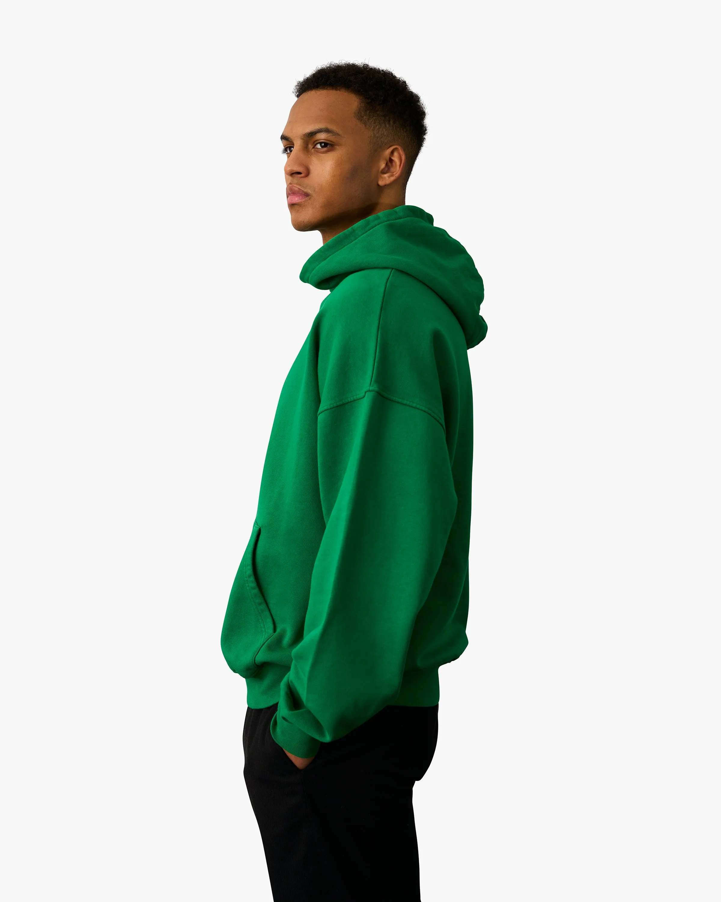 Organic Oversized Hood - Ginger Brown