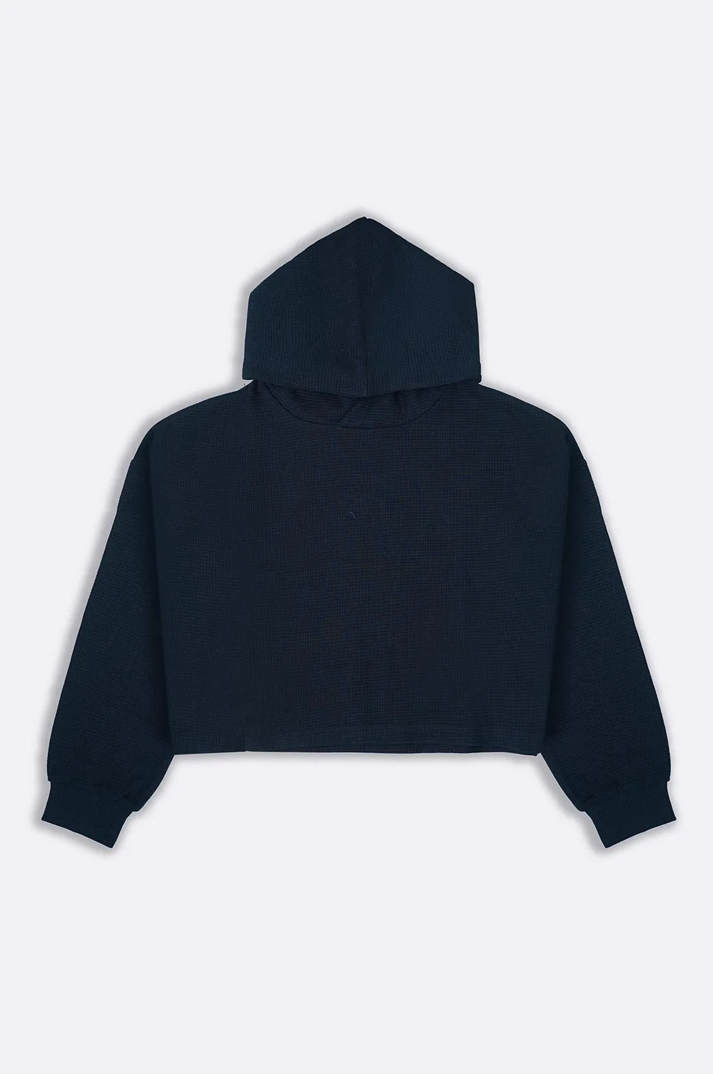 OVERSIZED CROPPED HOODIE