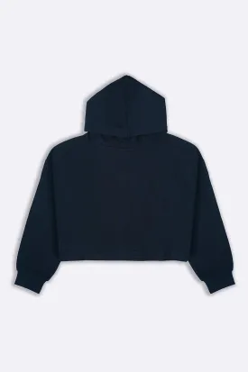 OVERSIZED CROPPED HOODIE