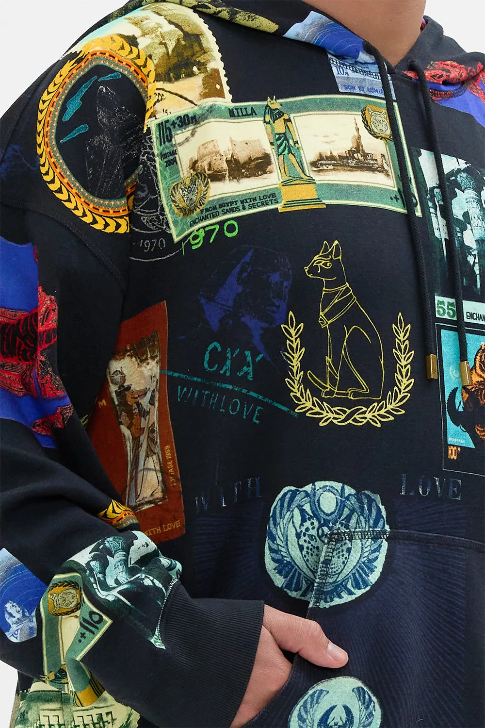 OVERSIZED RELAXED FIT HOODIE LANDMARKS AND LOVE LETTERS