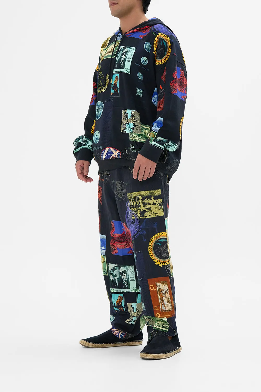 OVERSIZED RELAXED FIT HOODIE LANDMARKS AND LOVE LETTERS