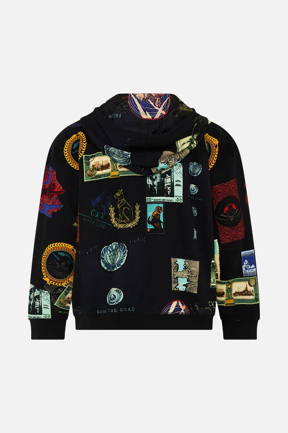 OVERSIZED RELAXED FIT HOODIE LANDMARKS AND LOVE LETTERS