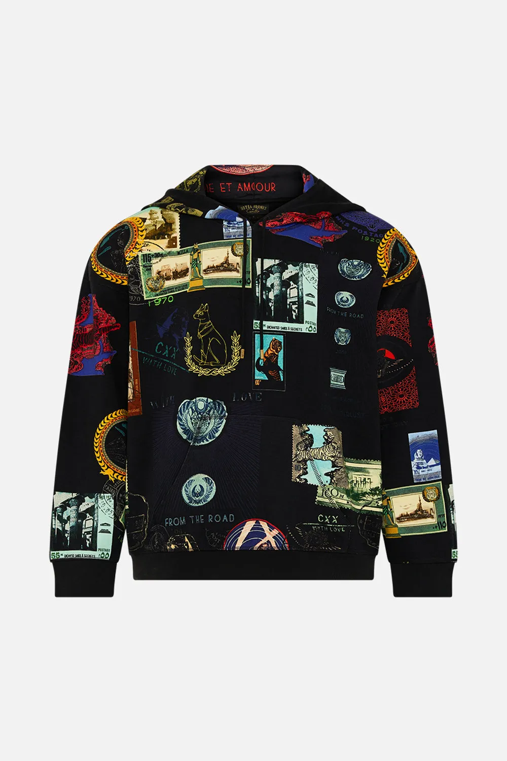 OVERSIZED RELAXED FIT HOODIE LANDMARKS AND LOVE LETTERS