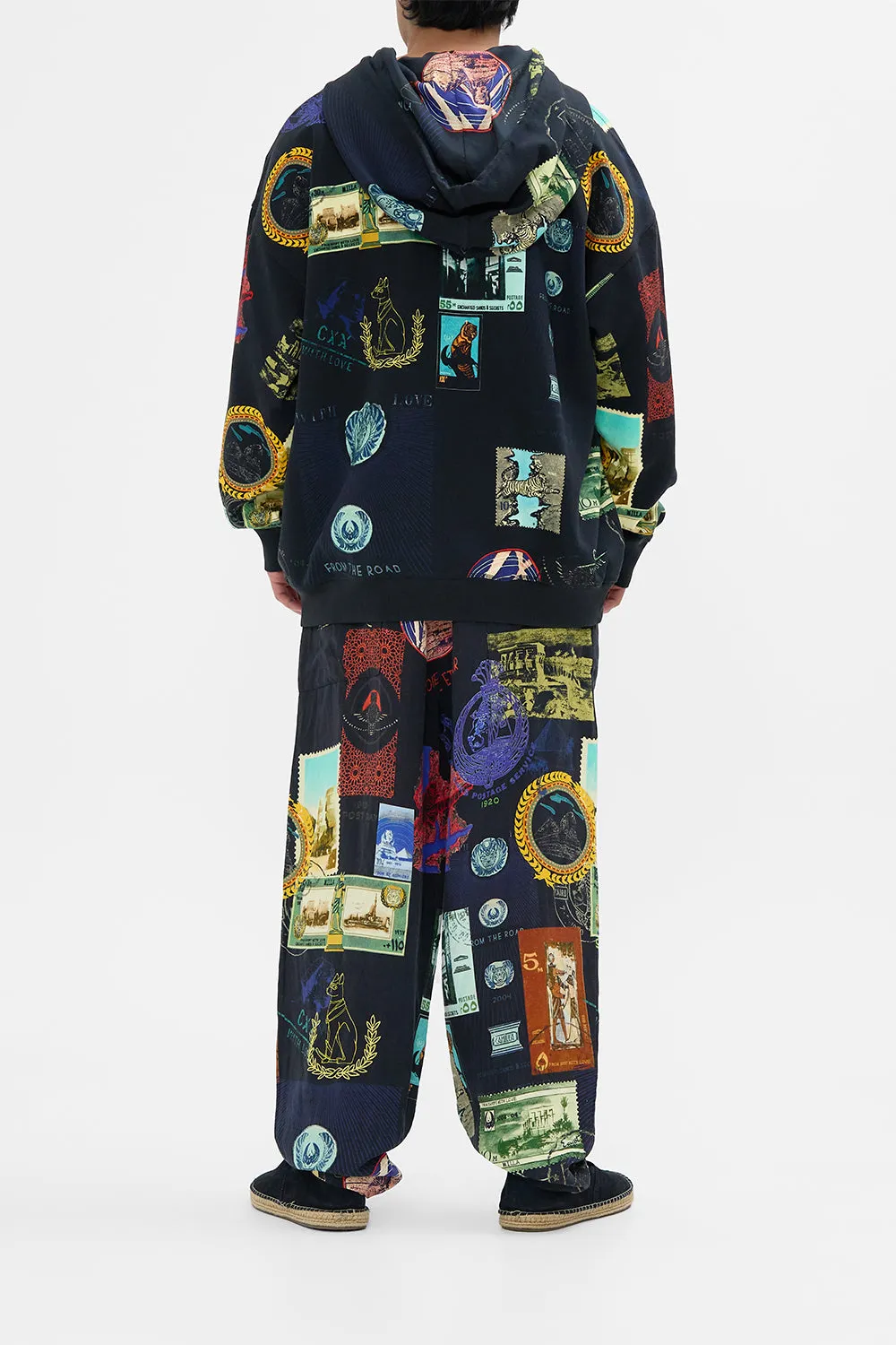 OVERSIZED RELAXED FIT HOODIE LANDMARKS AND LOVE LETTERS