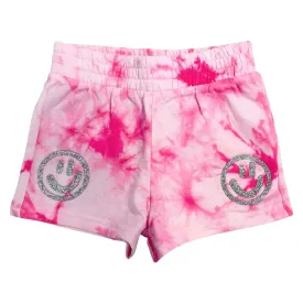 PEACE SIGN TIE DYE SHORTS