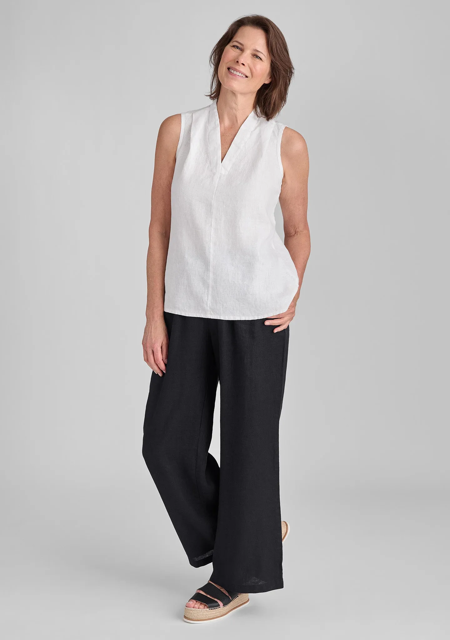 RSVP Tank - Linen Tank Top