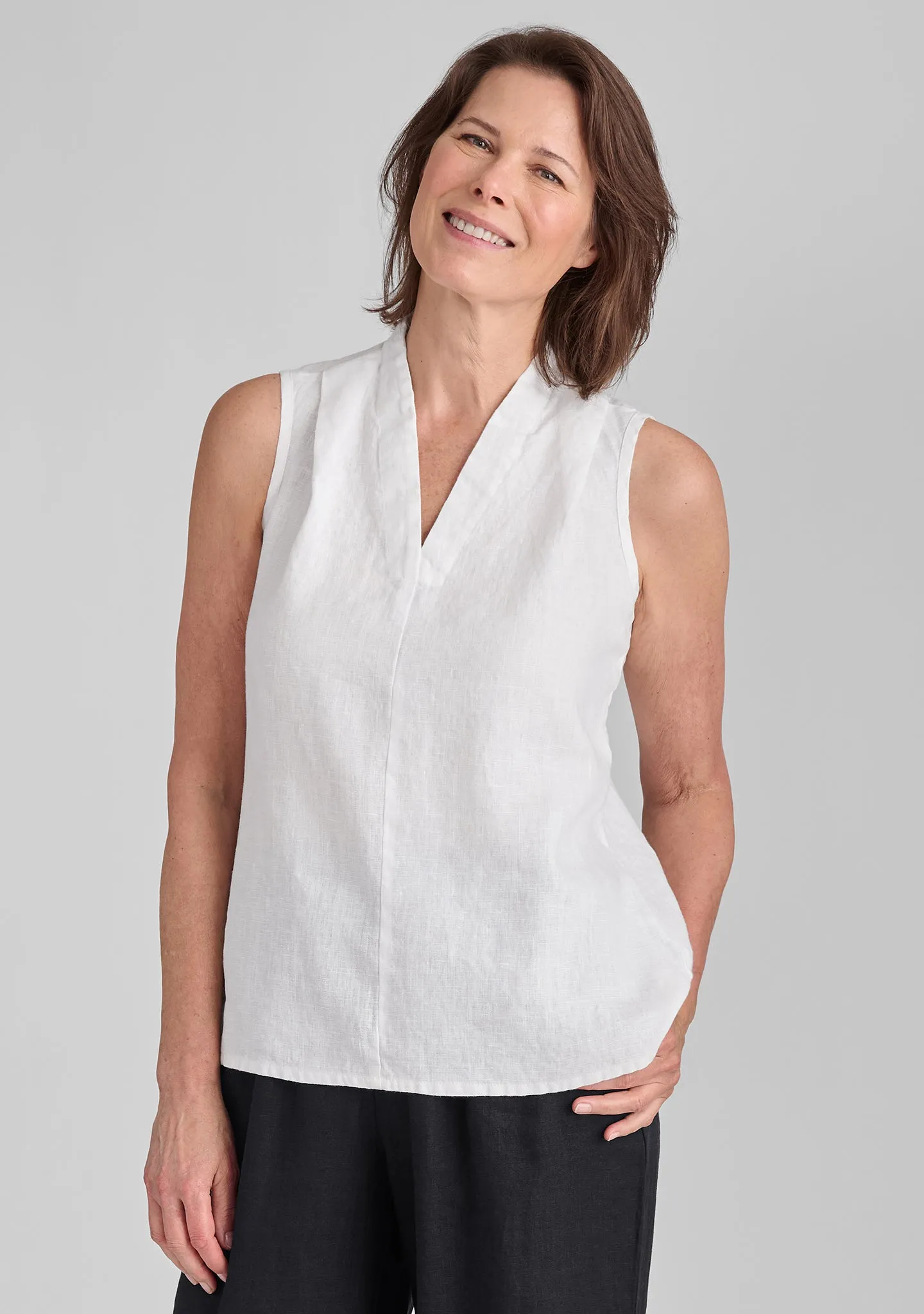 RSVP Tank - Linen Tank Top