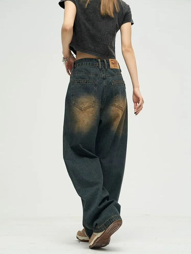 Sandblast Loose Fit Jeans