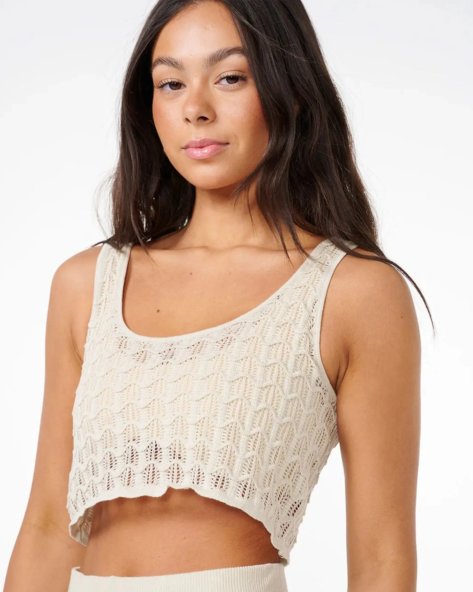 Santorini Sun Crochet Top