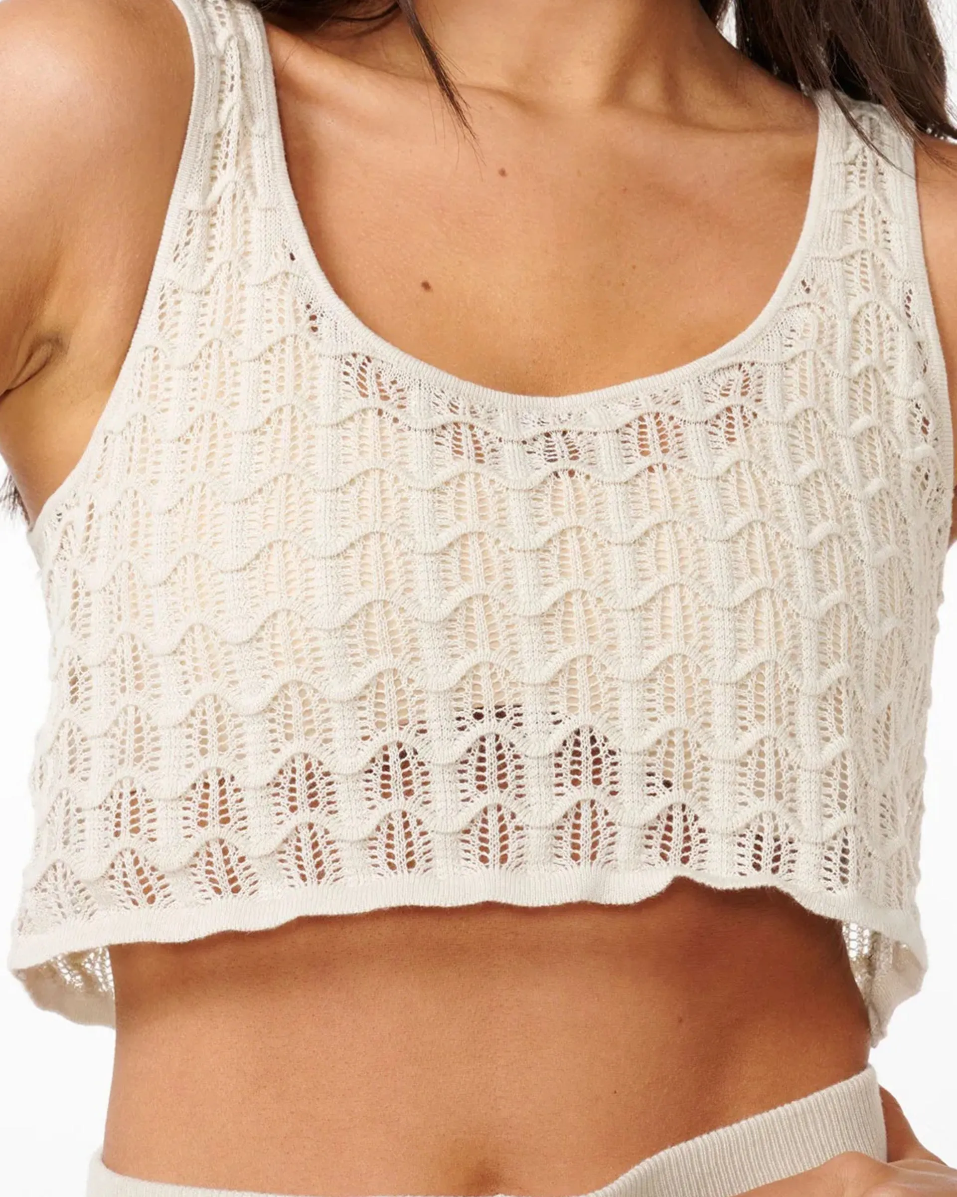 Santorini Sun Crochet Top