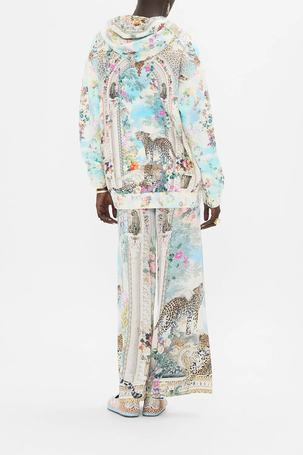 SILK BAND OVERSIZED HOODIE WITH POCKETS WE ALWAYS HAVE ALEXANDRIA