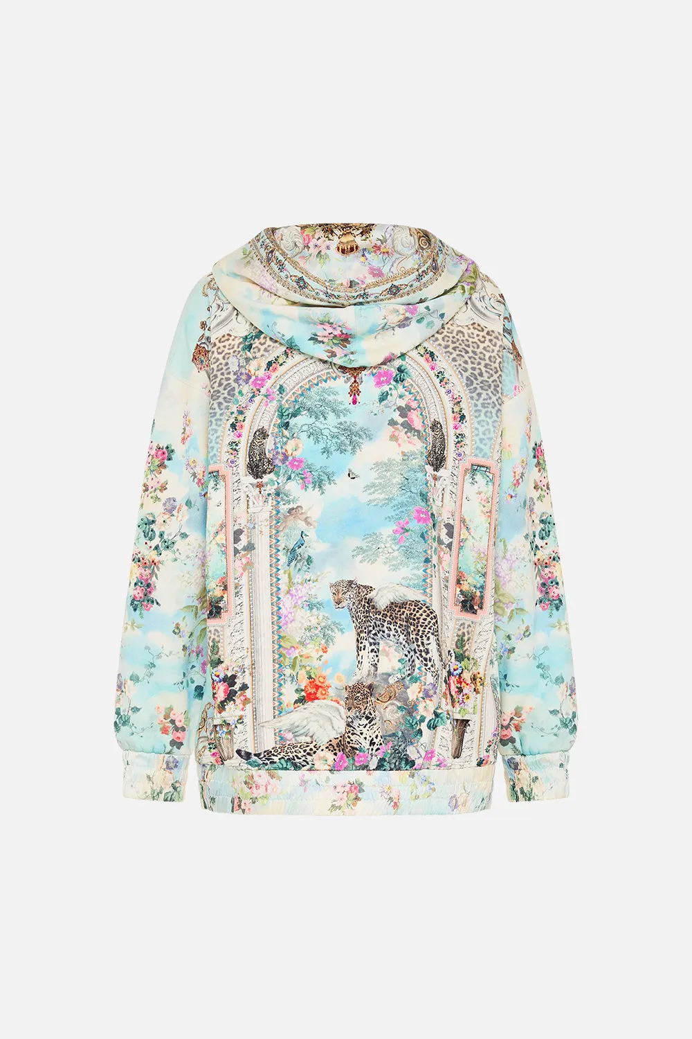 SILK BAND OVERSIZED HOODIE WITH POCKETS WE ALWAYS HAVE ALEXANDRIA