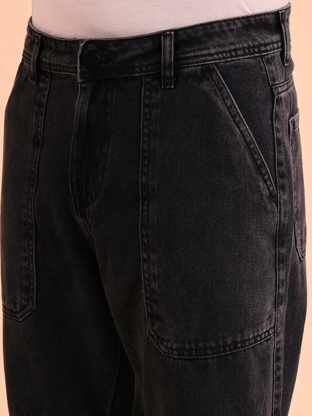 Style Quotient Men Relaxed Loose Fit Cargos
