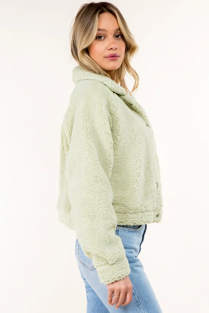 Super Soft Teddy Sherpa Jacket