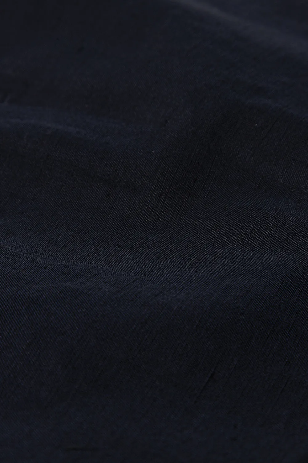 Tailored Trousers Cotton Linen Wide - Dark Navy