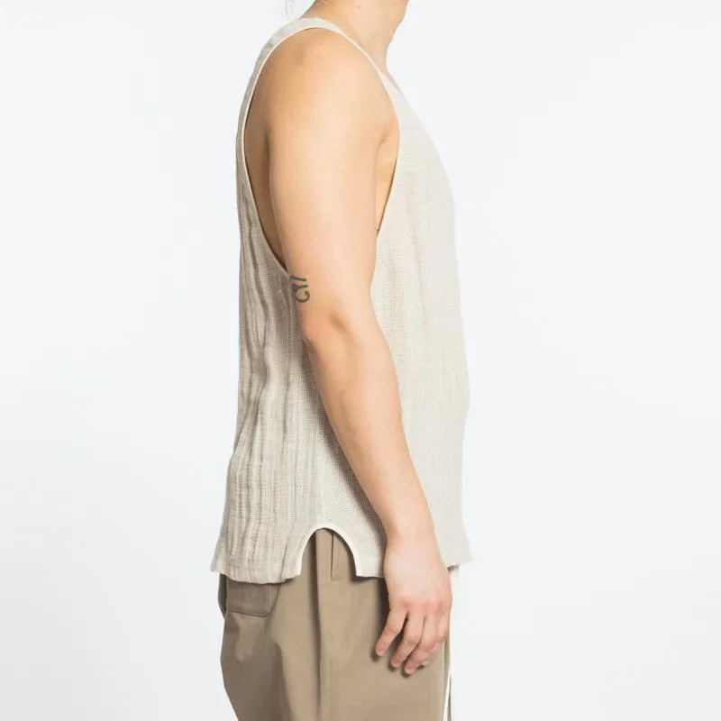 Tank Top - Natural Linen