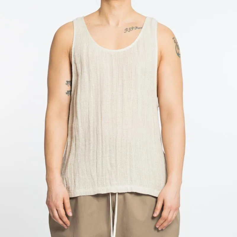Tank Top - Natural Linen
