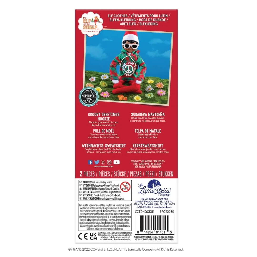 The Elf on the Shelf® Claus Couture Collection® Groovy Greetings Hoodie