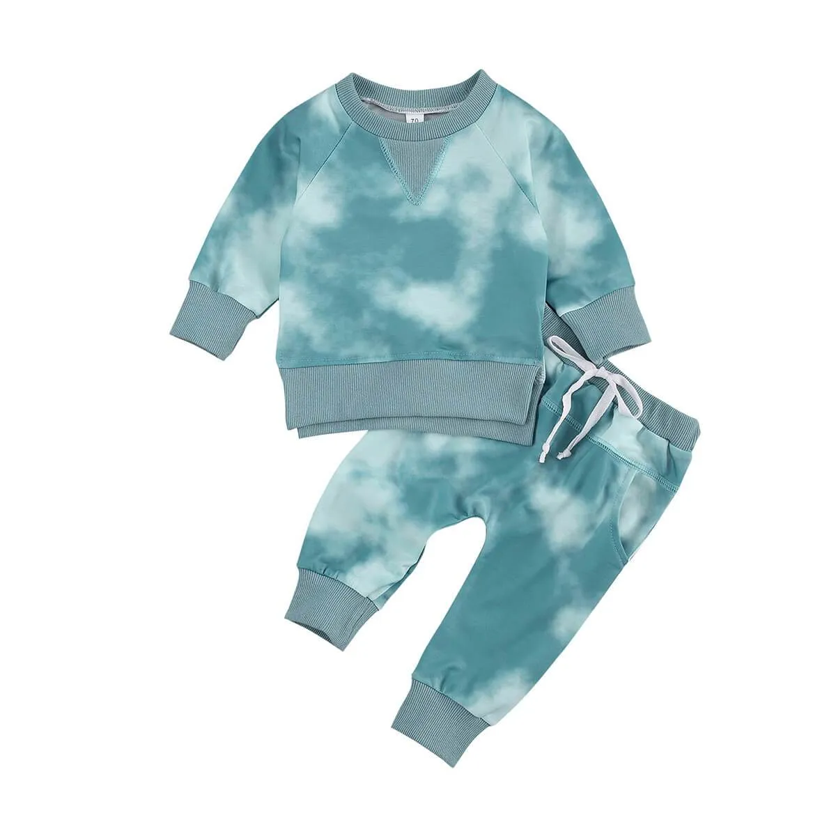 Tie Dye Sweatshirt Baby Set