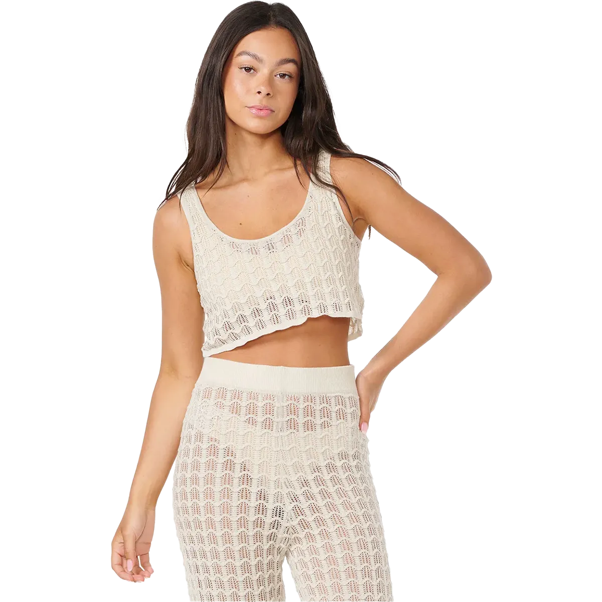 Women's Santorini Sun Crochet Top